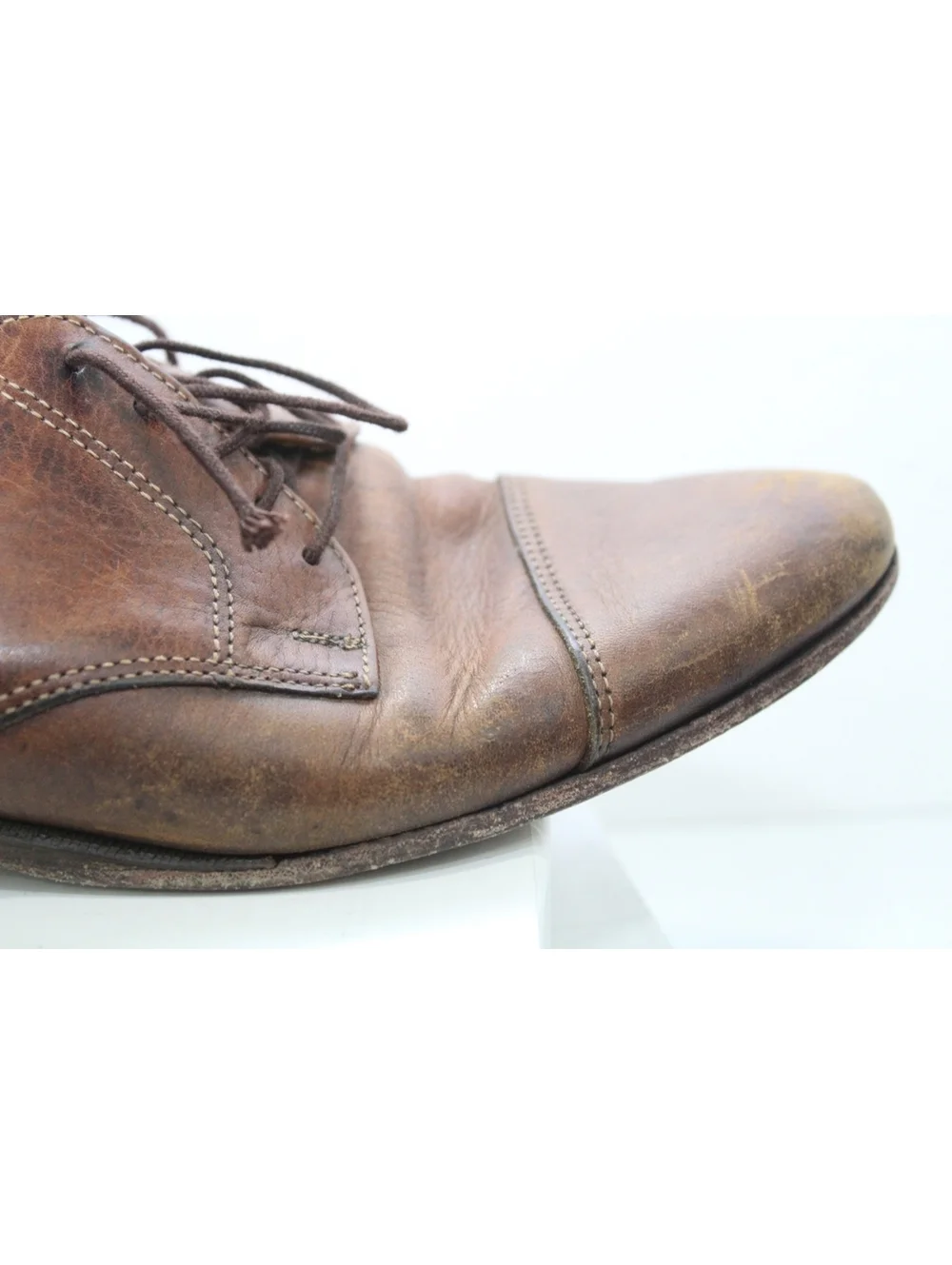 Cole Haan Watson Casual Brown Cap-Toe Oxford Mens Leather Dress Shoes Size 10 D